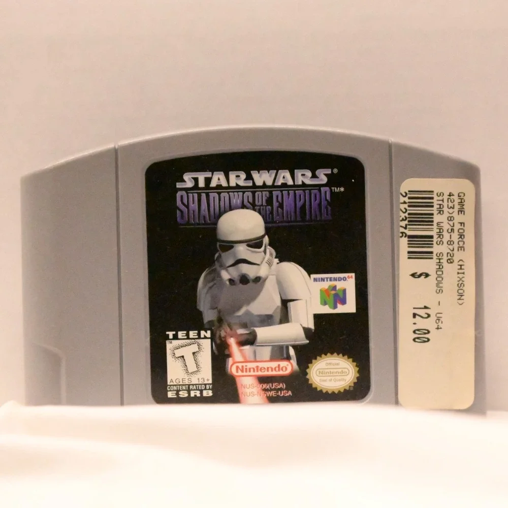 Star Wars Shadows of the Empire Nintendo 64 N64 Authentic Cartridge